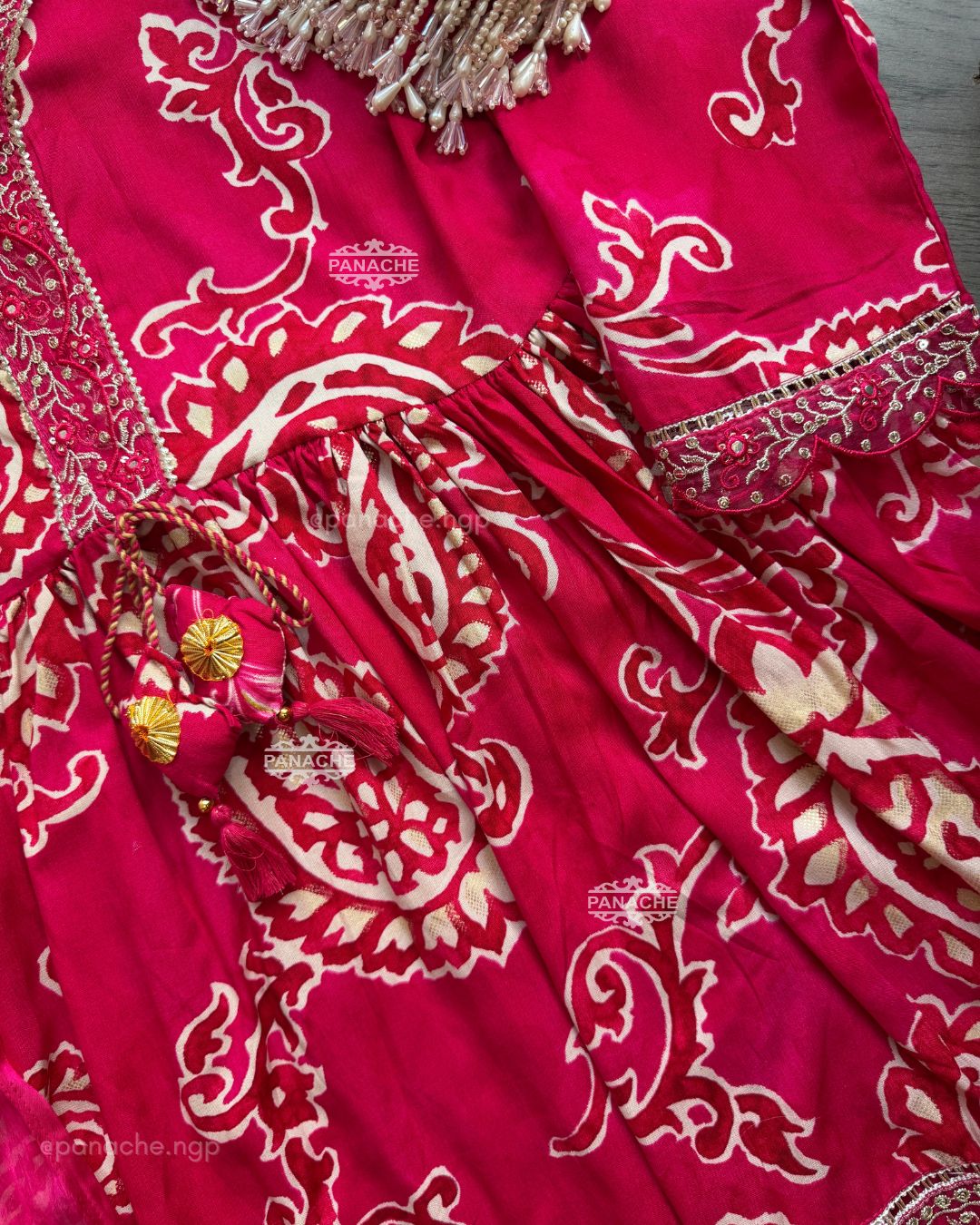 Fuschia tulip set