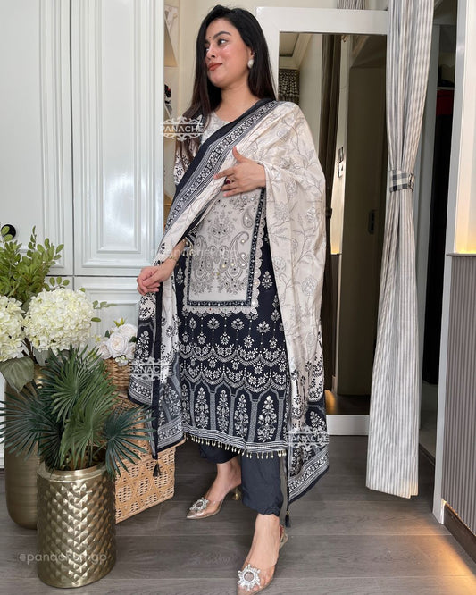 Sea breeze muslin set