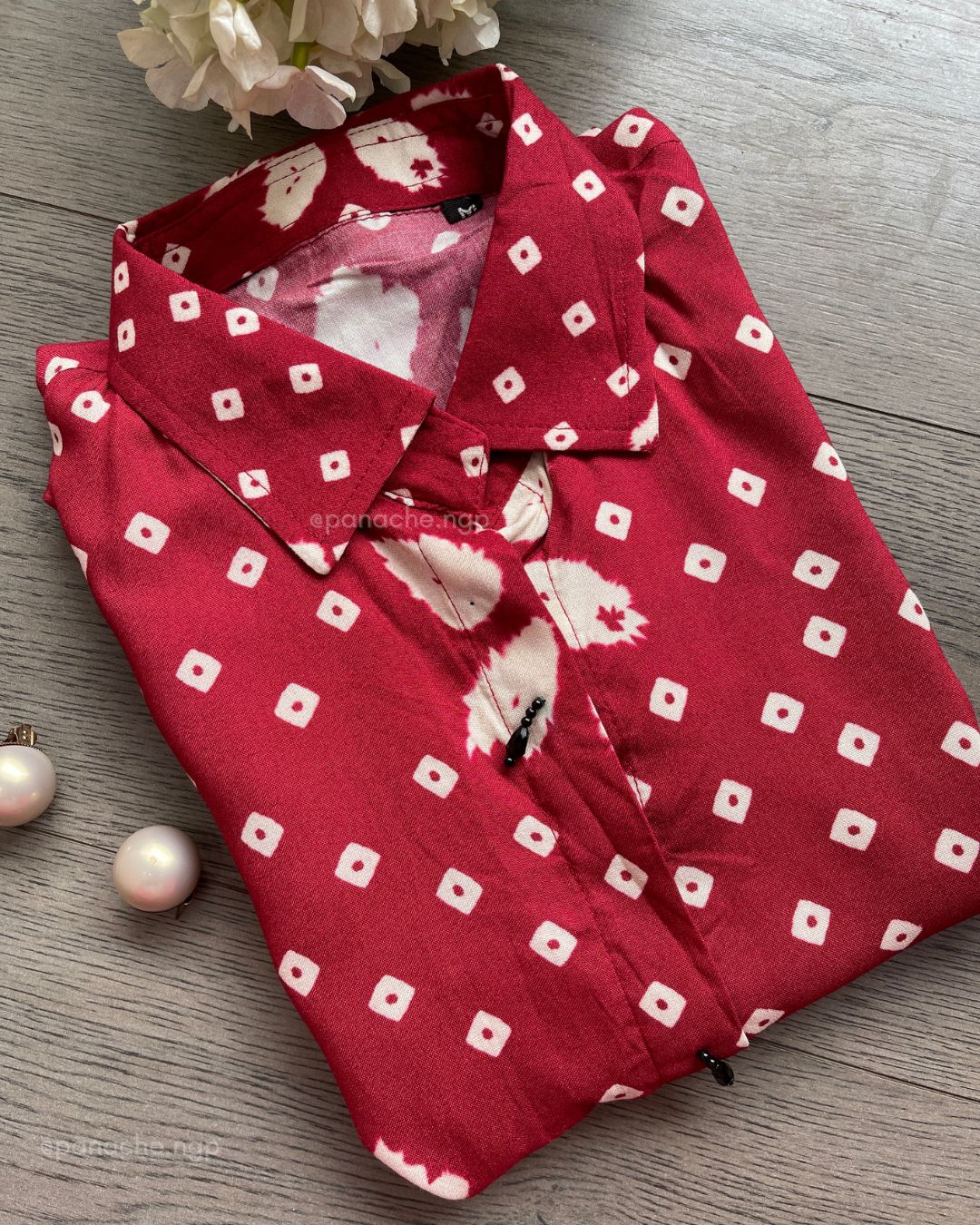 Patola bandhani shirt