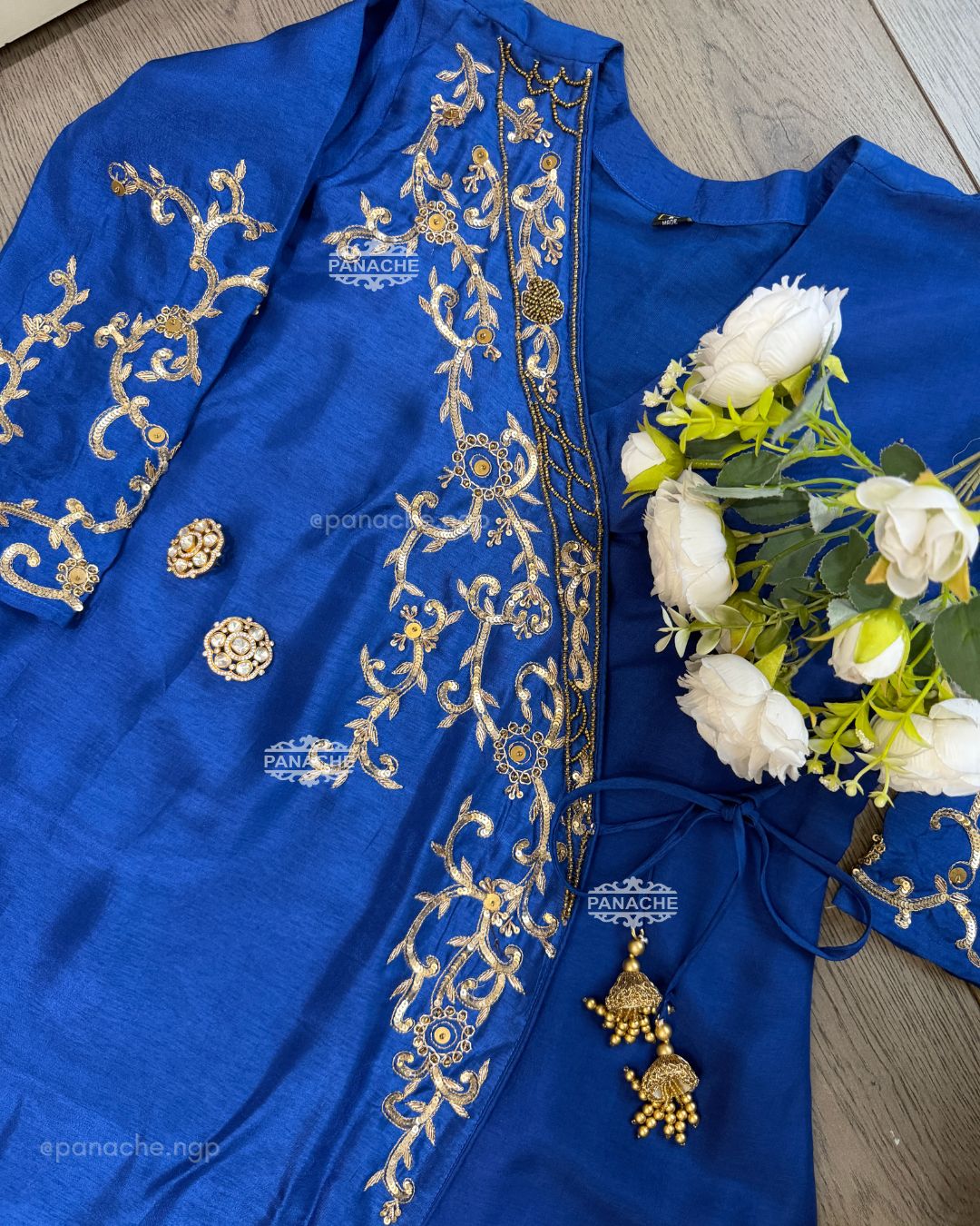Sapphire grace angrakha set