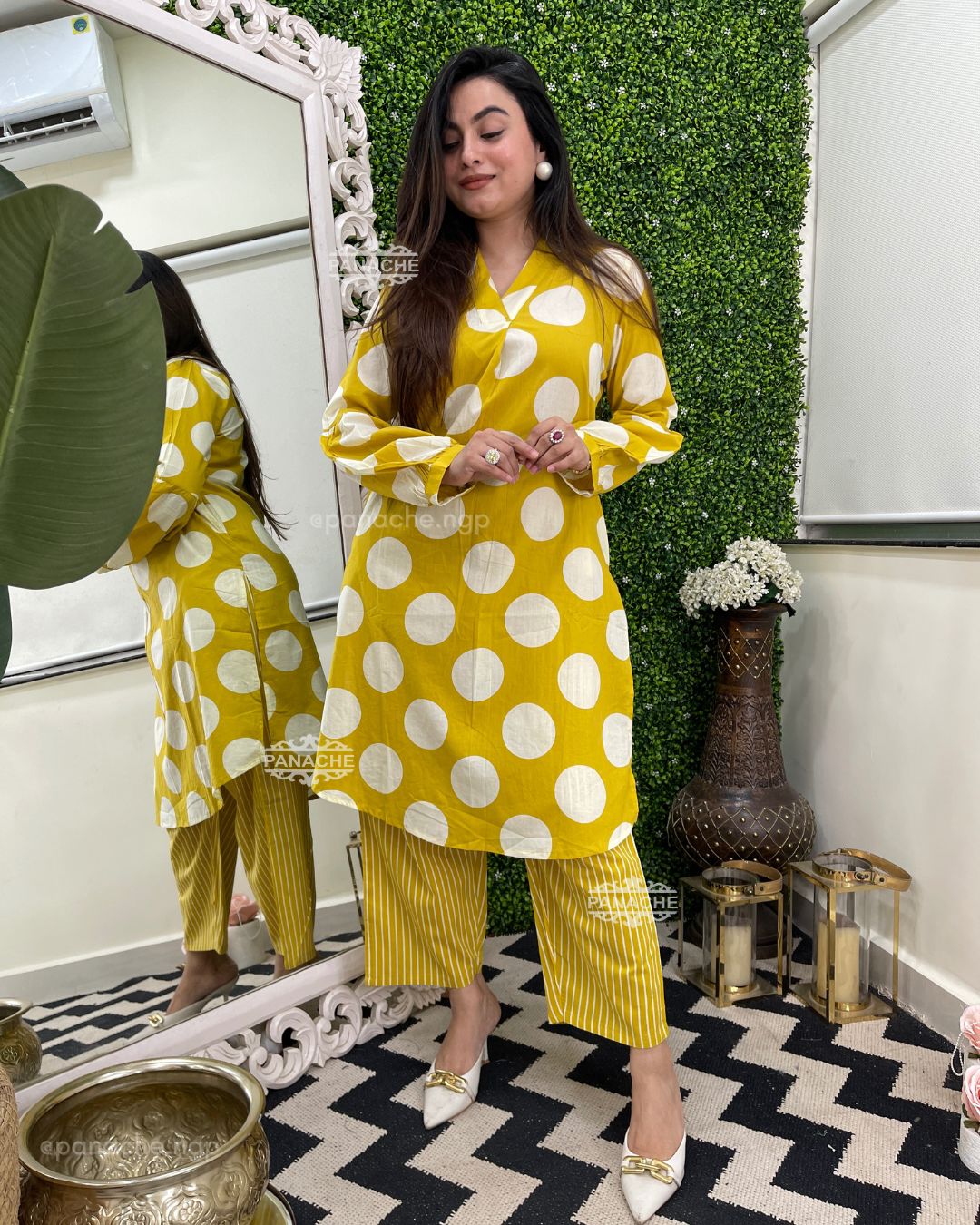 Polka cotton budget set