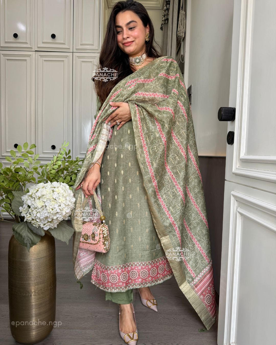 Katha olive set
