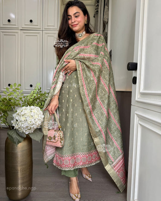 Katha olive set
