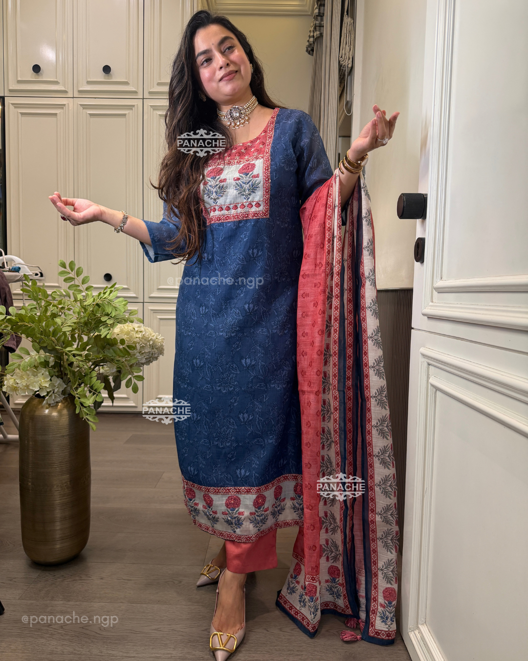 Kathas for daily wear suits