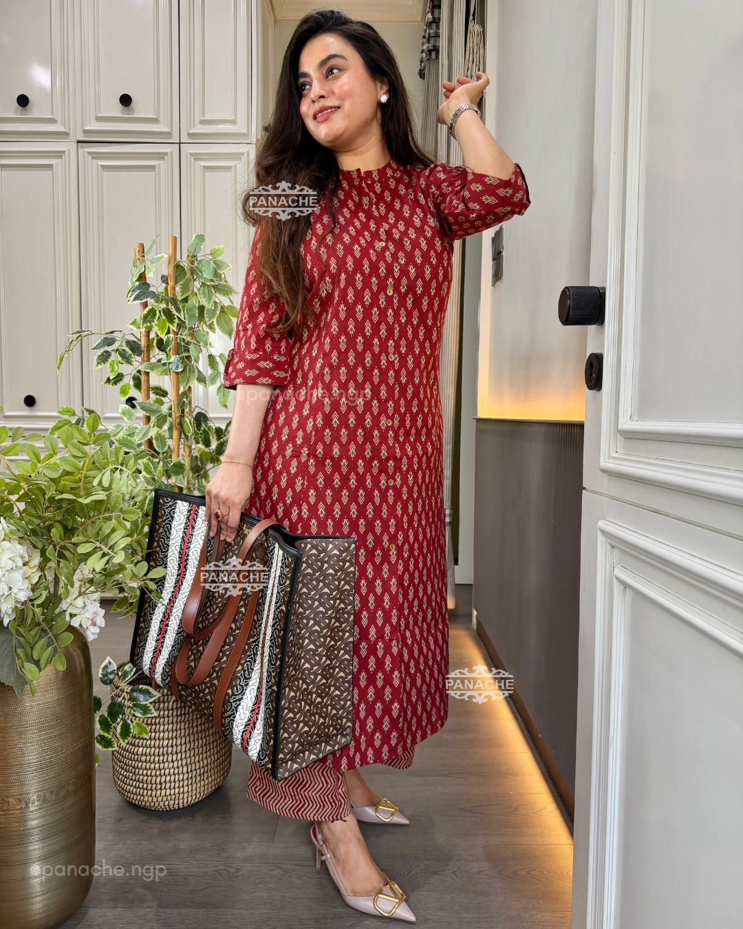 Kalamkari cotton coords