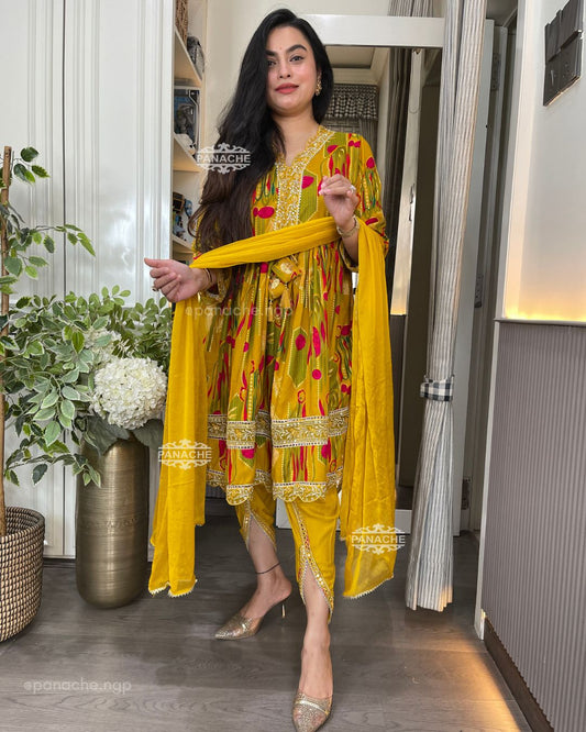 Haldi tulip set