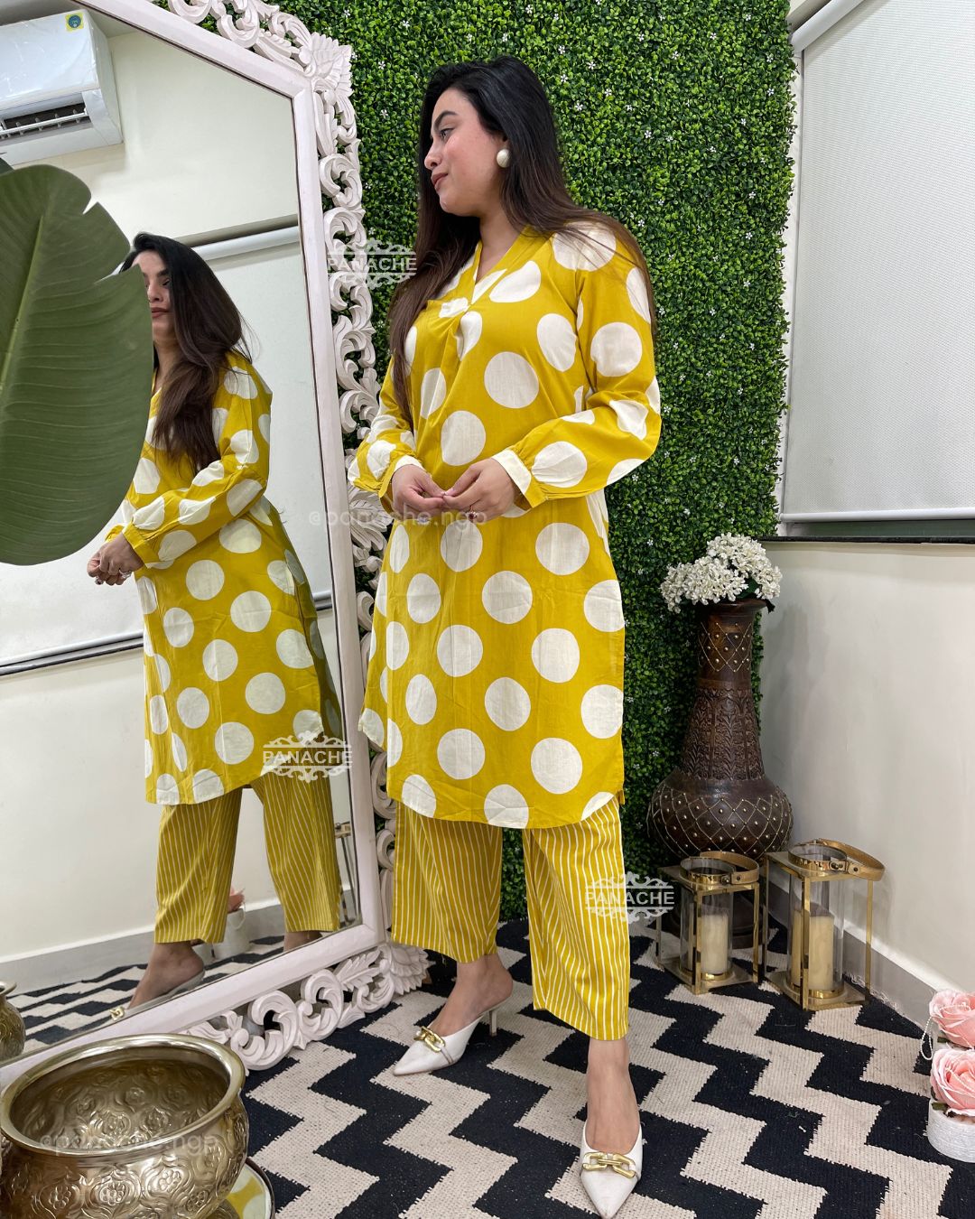 Polka cotton budget set