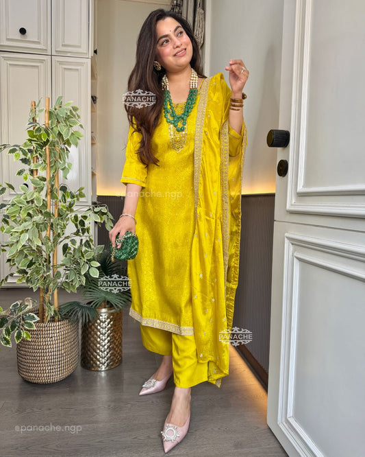 Sunflower semiformal set
