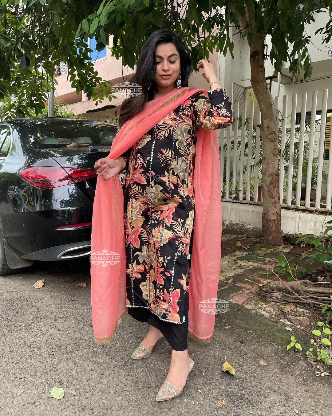 Navratri floral set