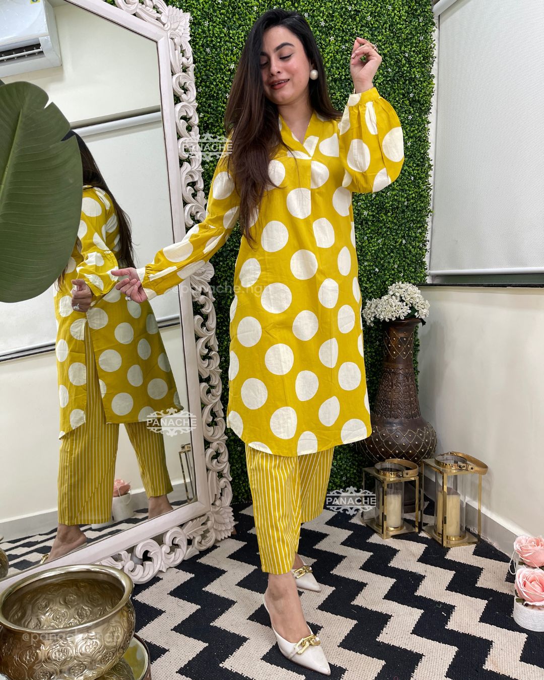 Polka cotton budget set