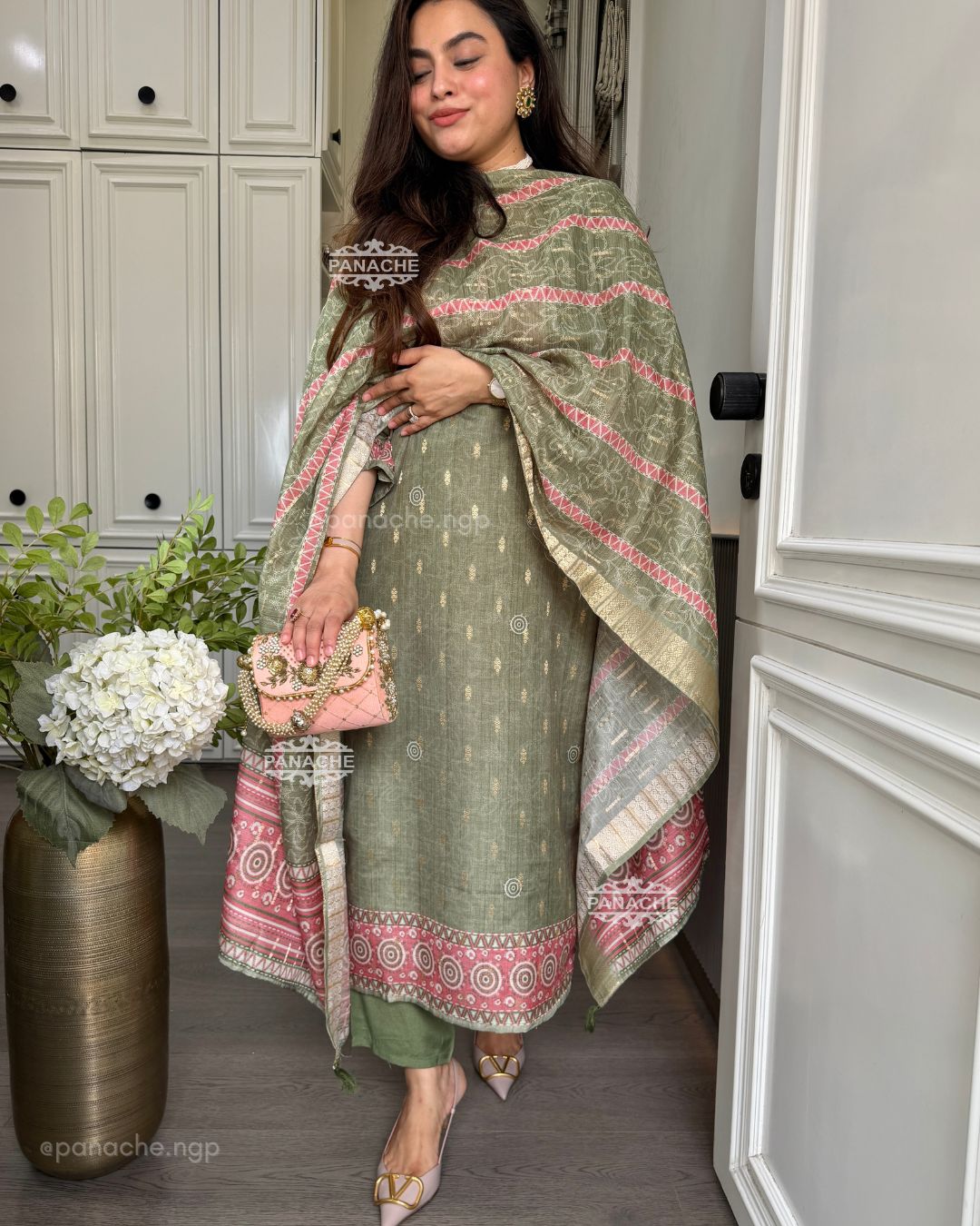 Katha olive set