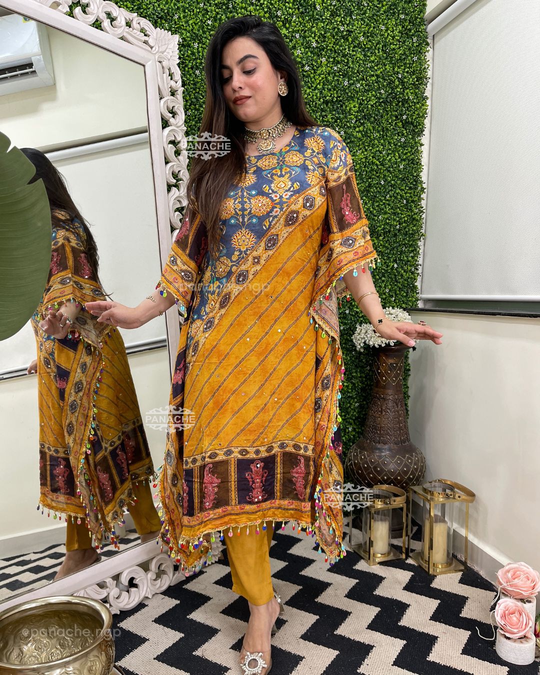 Karachi kaftan set