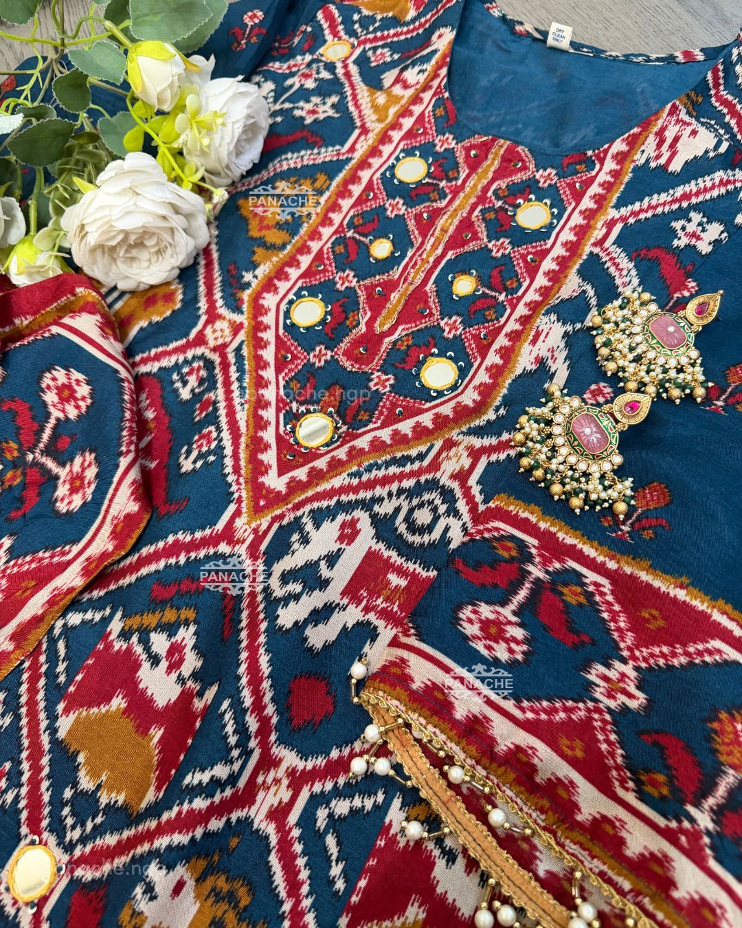 Royal Patola gajji suit set