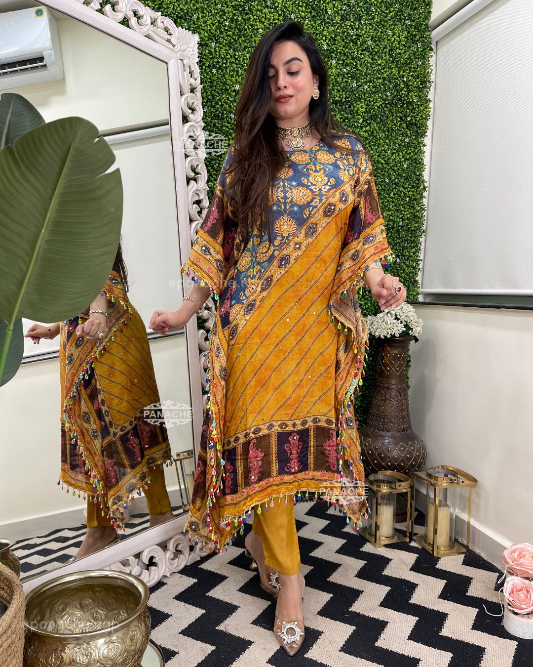 Karachi kaftan set