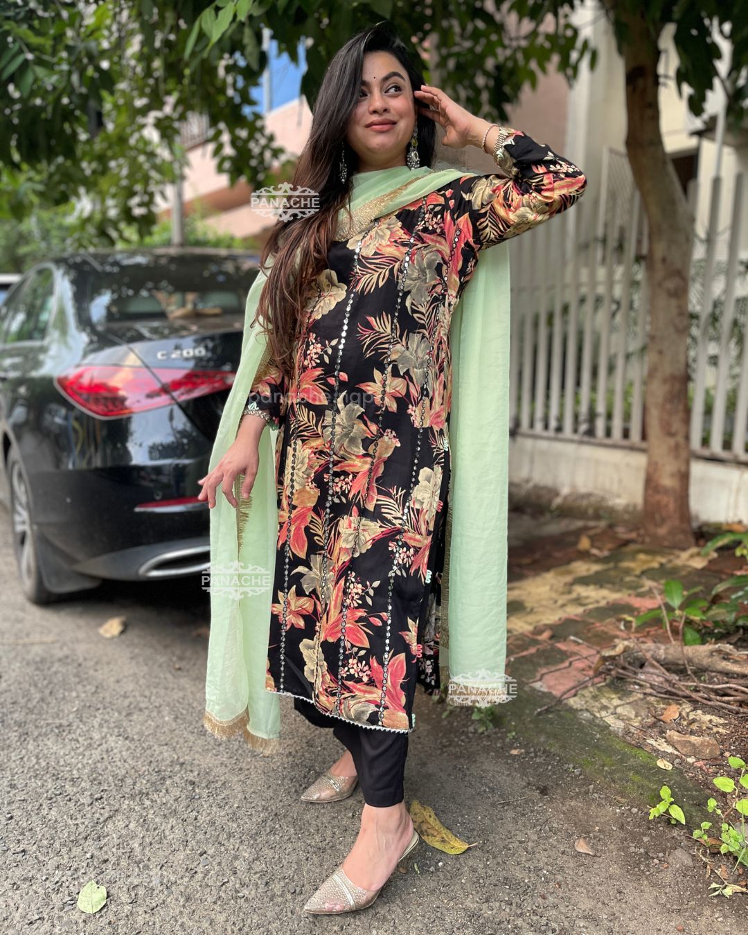 Navratri floral set
