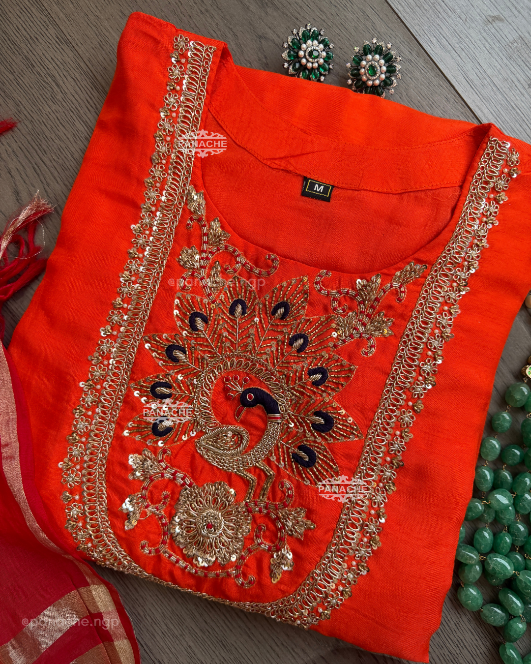 Weaves of orange set