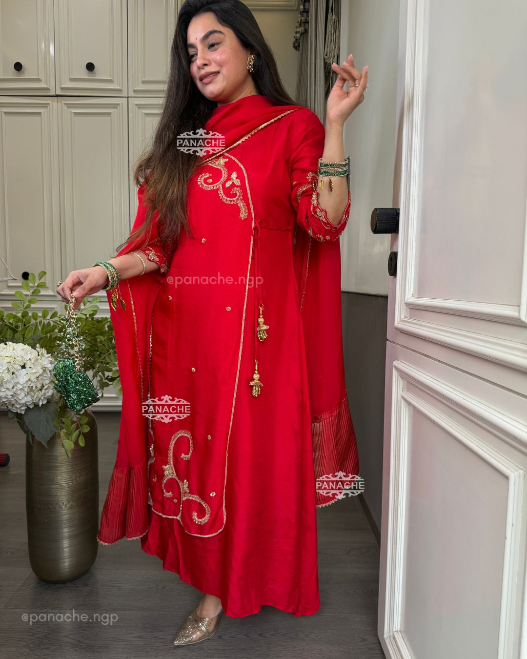 Sindoori chand set