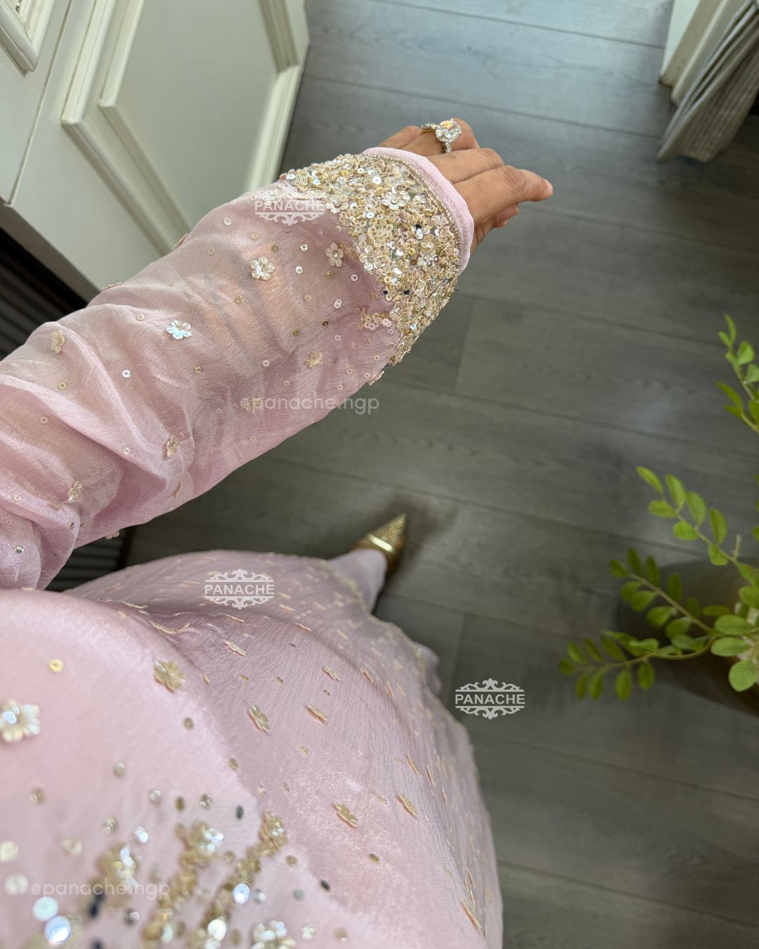 Pret Barbie pastels chiffon set
