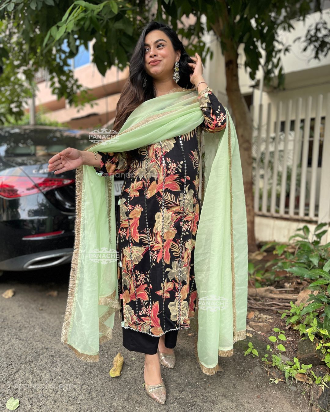 Navratri floral set