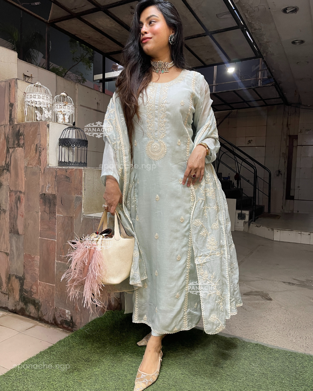 Winter pastels suits