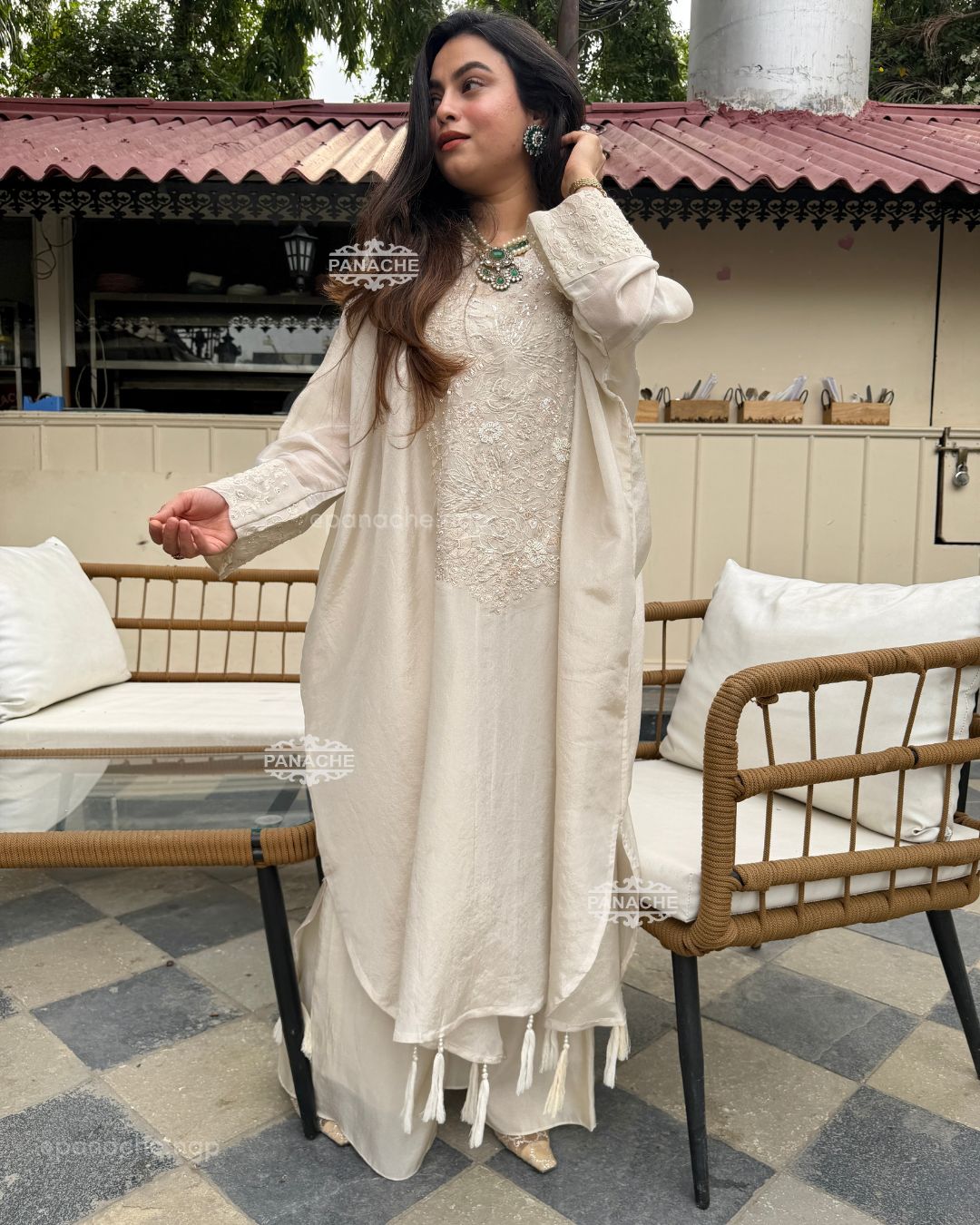 Kari kaftan set