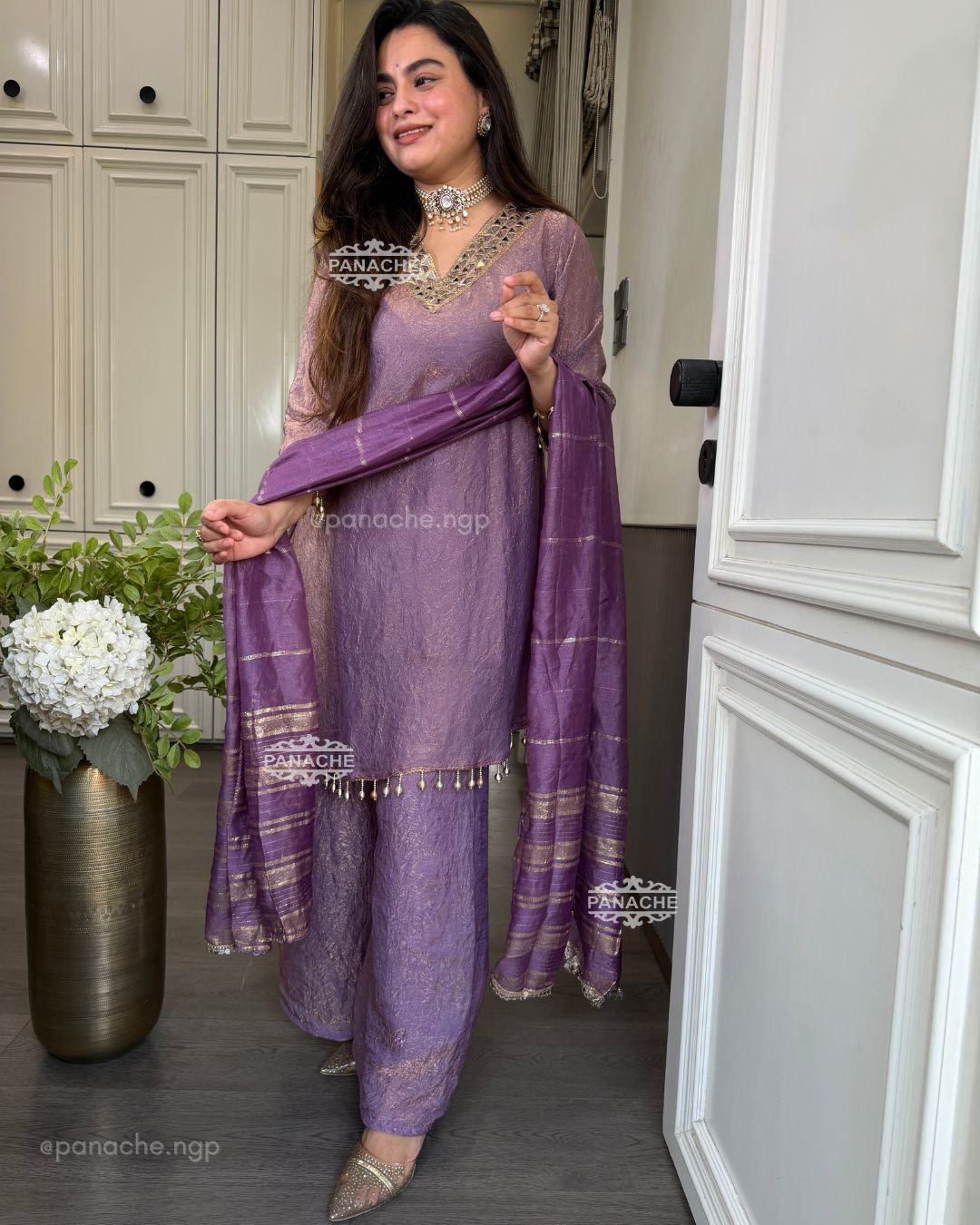 Noorika mirror work suits