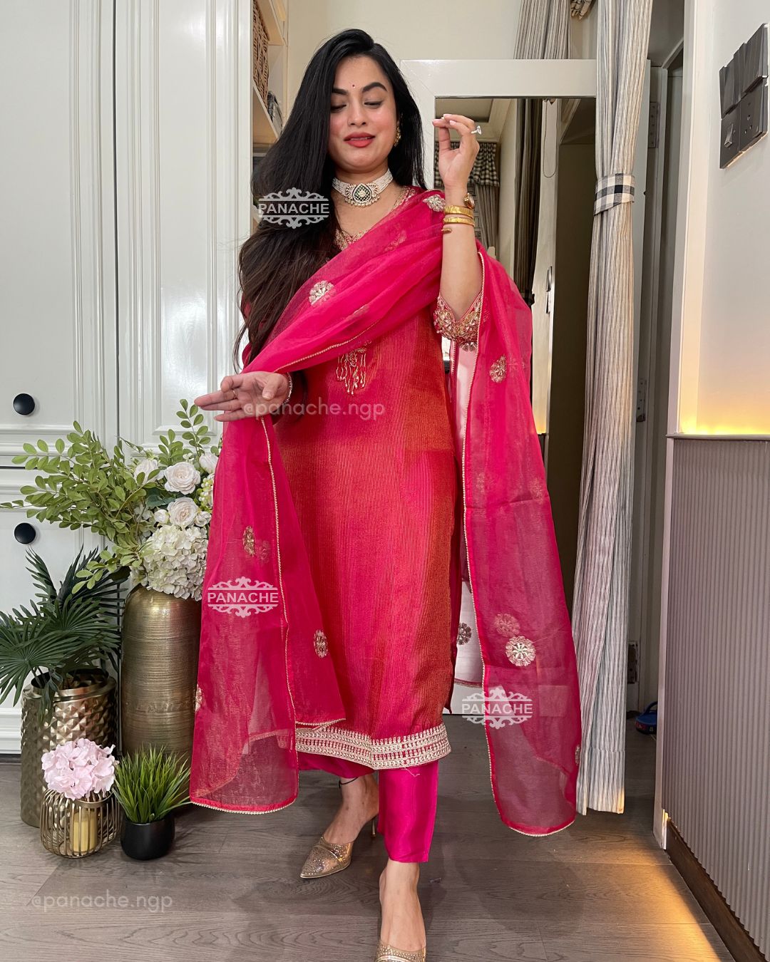 Dhup and chao gajari set