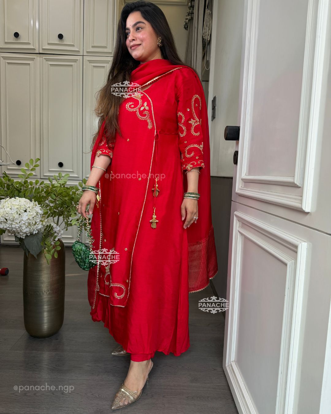 Sindoori chand set