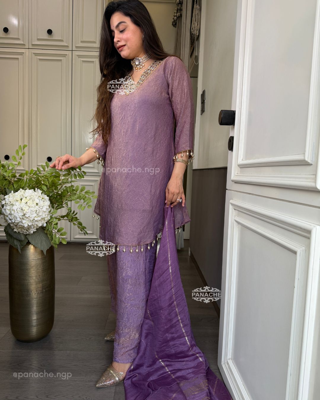 Noorika mirror work suits