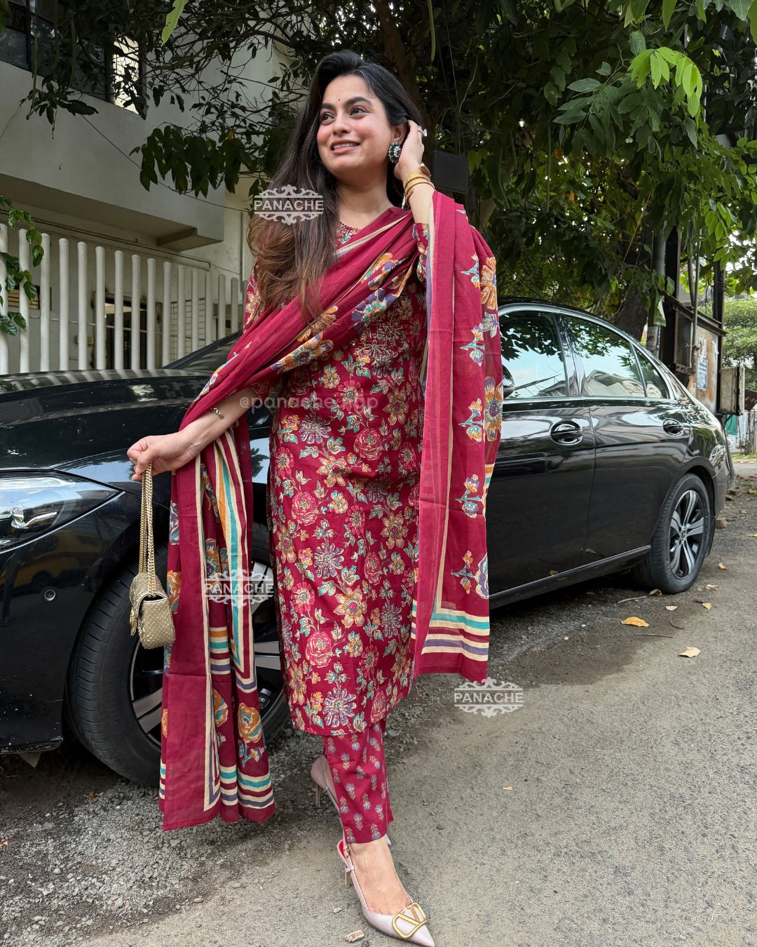 Marooniyat cotton set