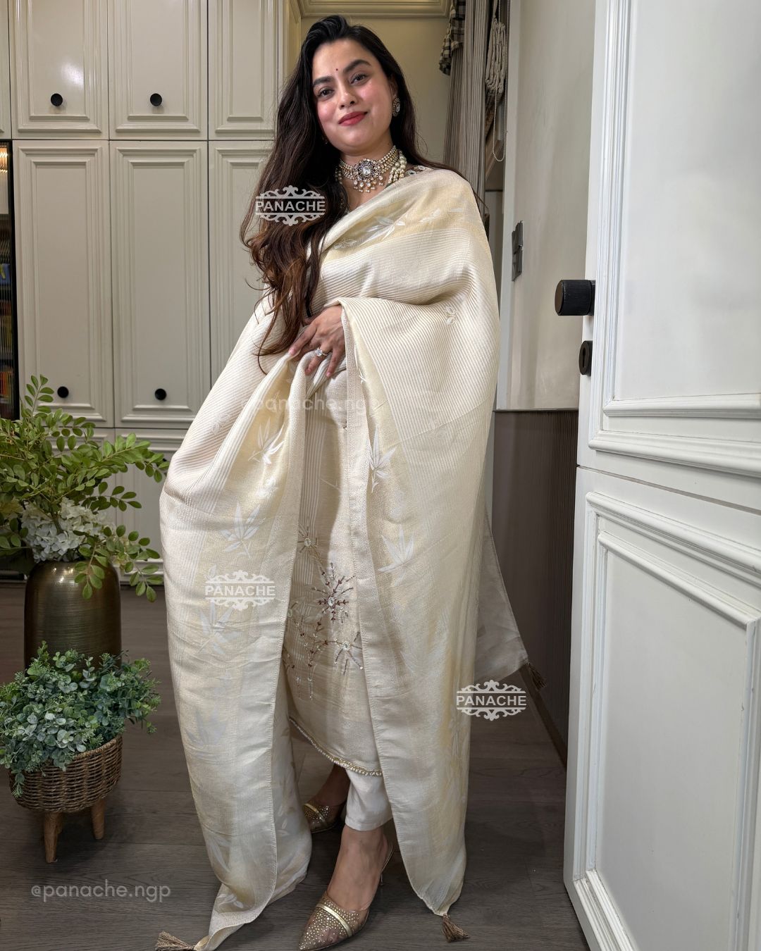 Mogra gold suit set