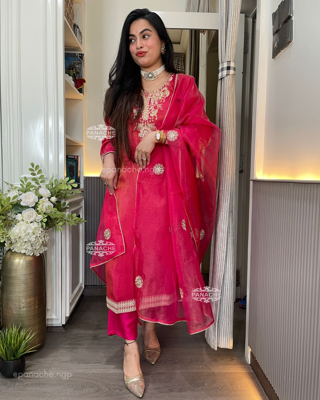 Dhup and chao gajari set