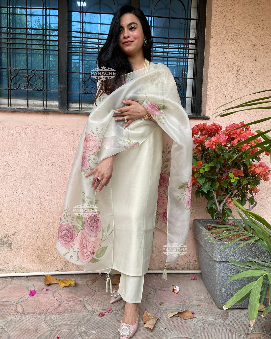 Rose & tulip garden set