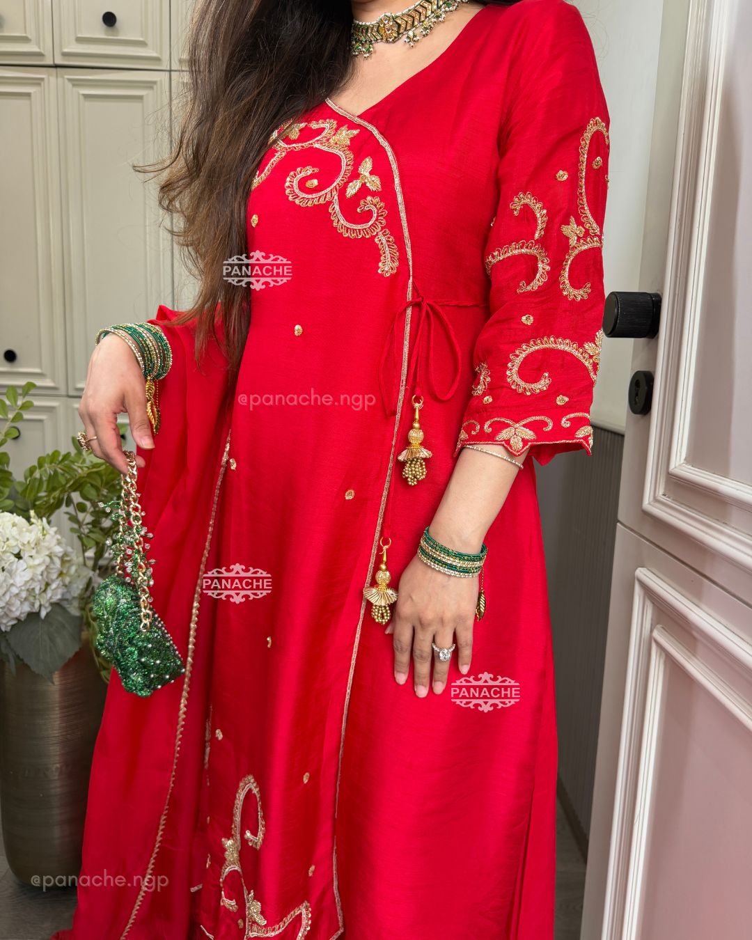 Sindoori chand set