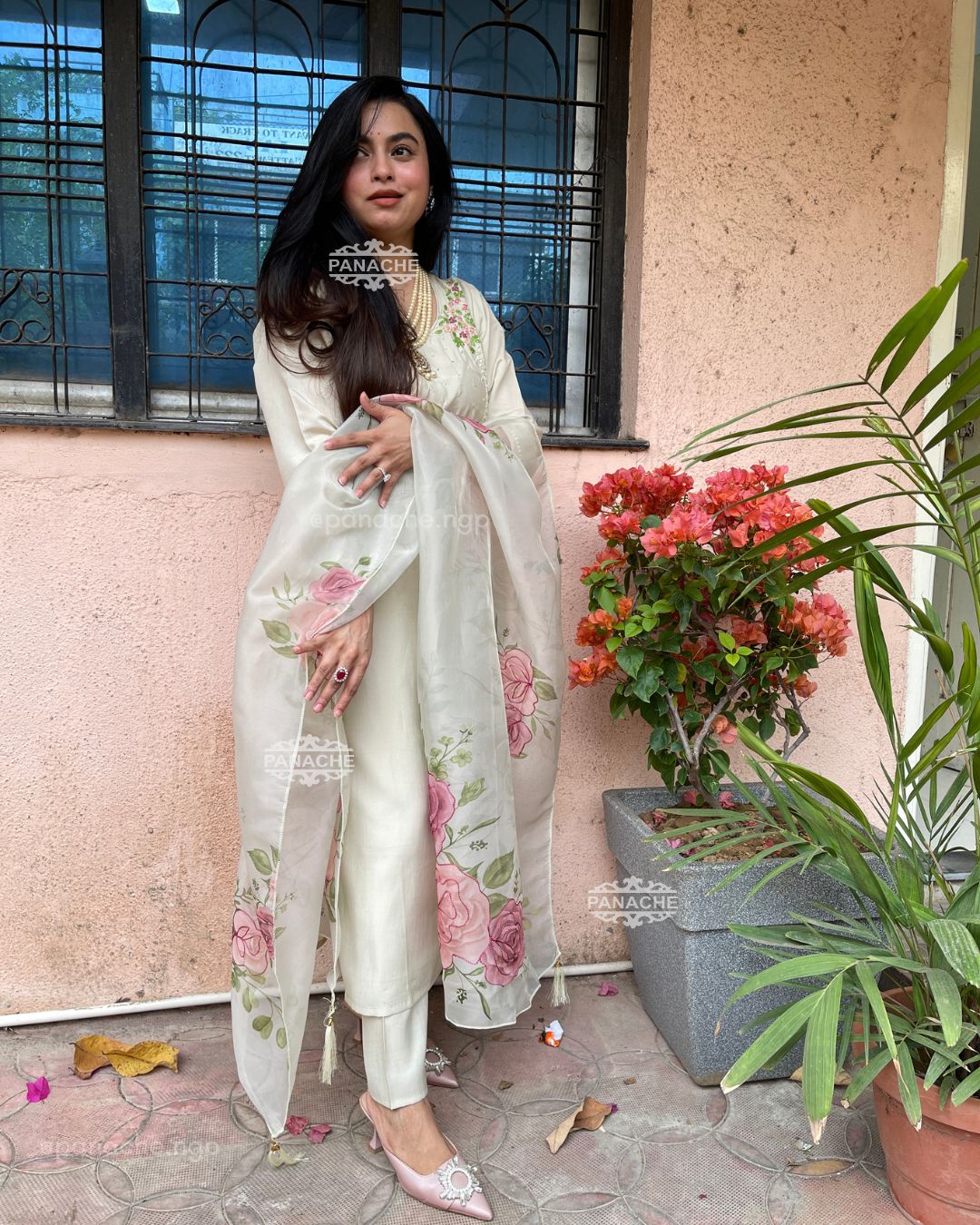 Rose & tulip garden set