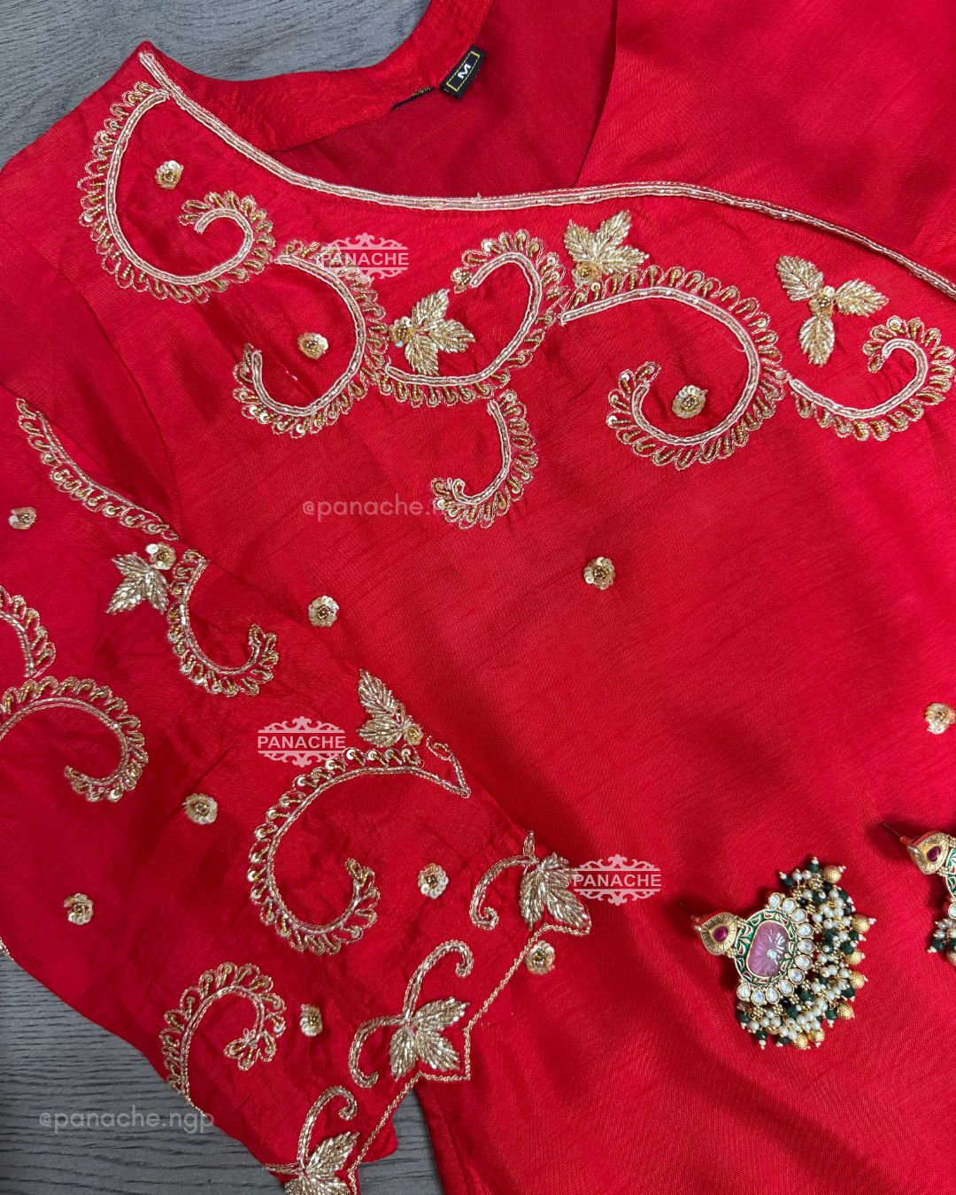 Sindoori chand set