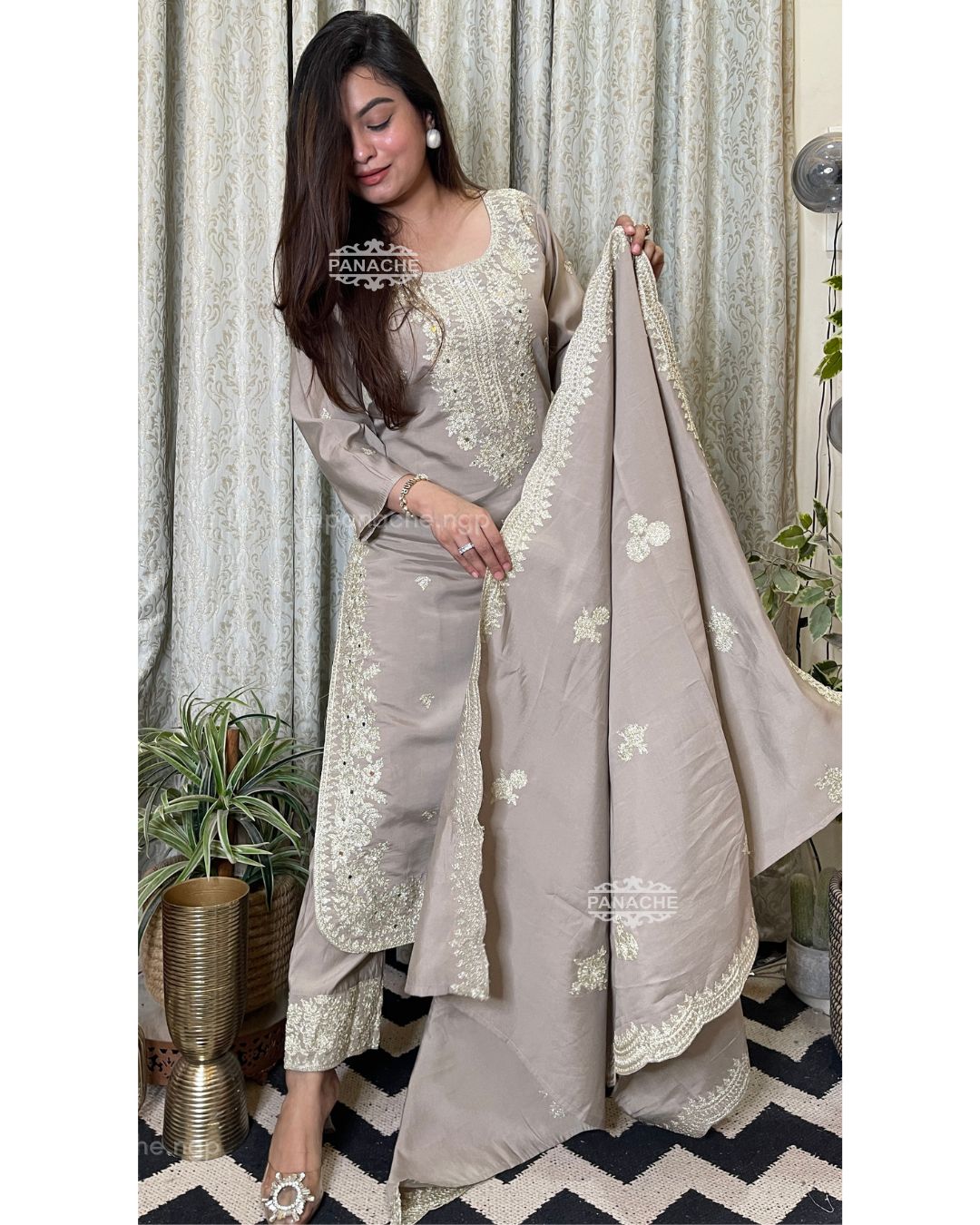 Karachi style grey set