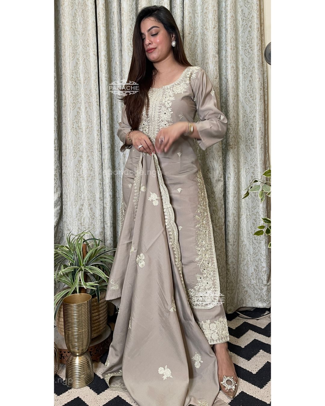 Karachi style grey set