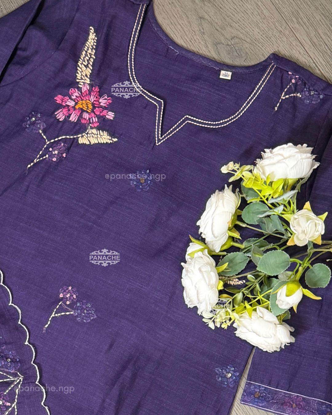 Katha heritage suit set