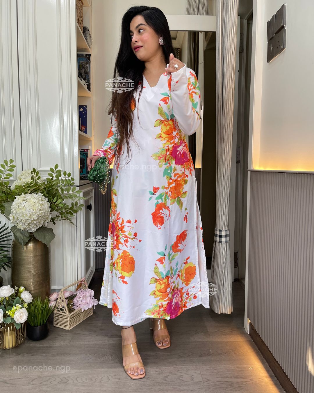 Butterfly summer coords with earrings