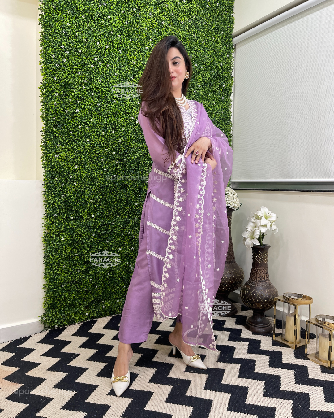 Dabka Organza suits!