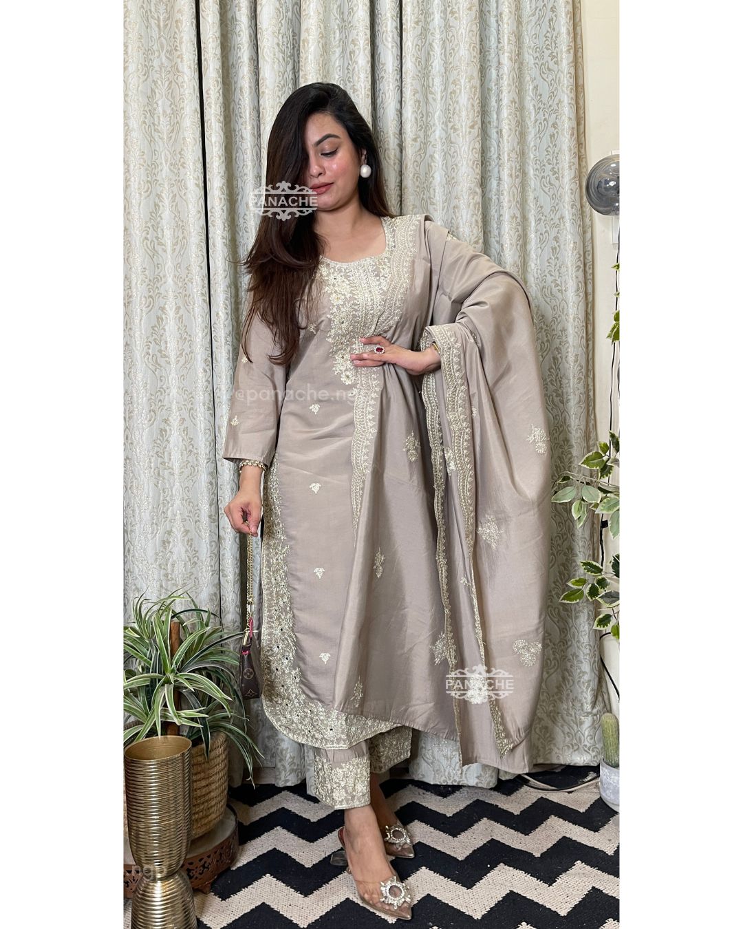 Karachi style grey set