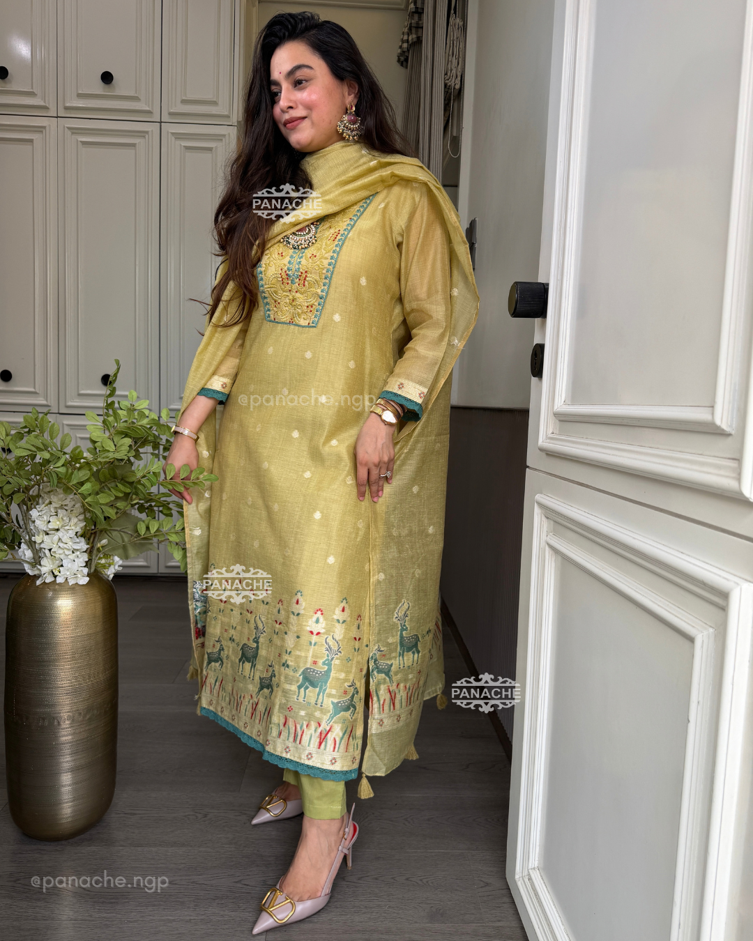 Amara woven suit set