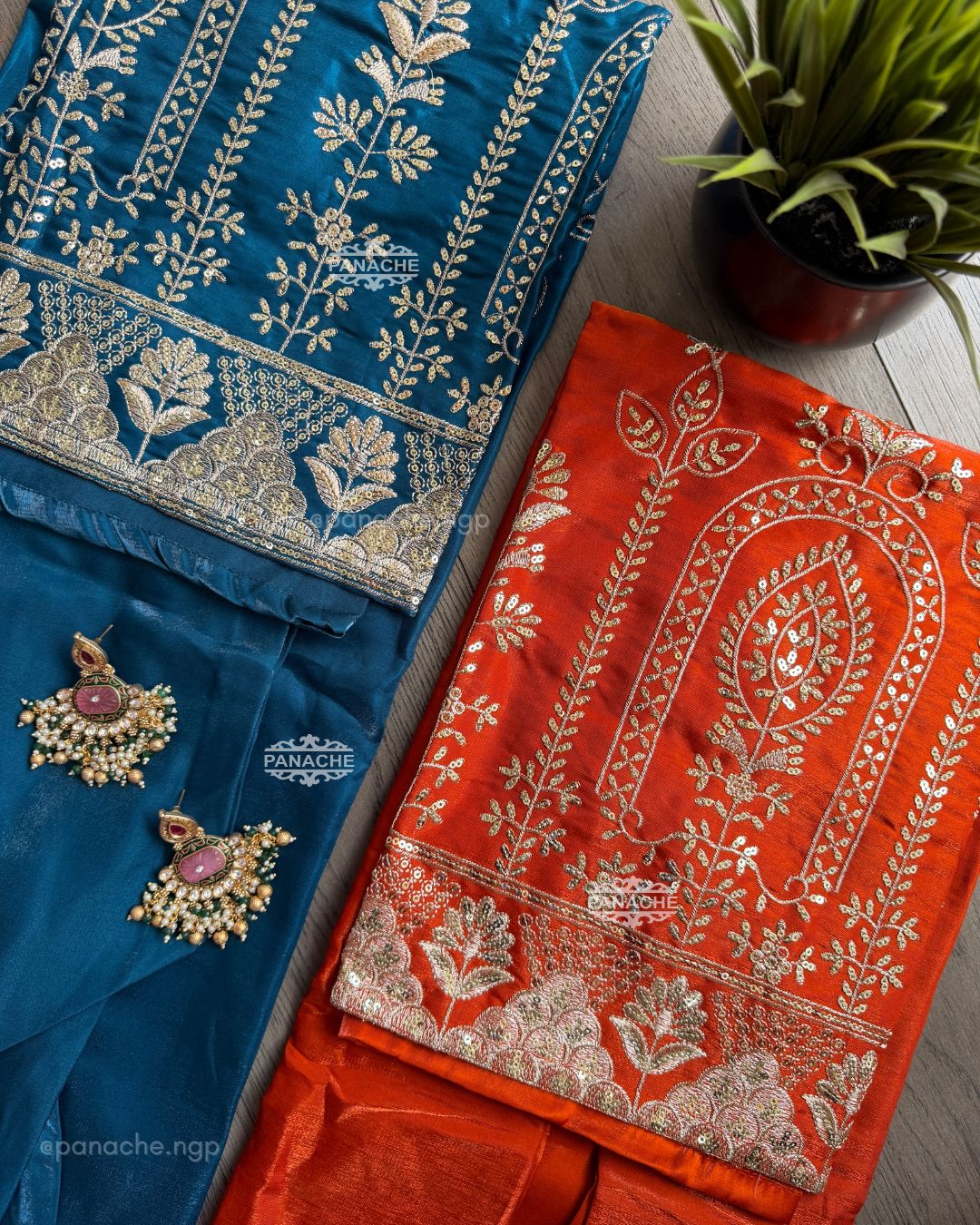 Partywear Sitara set