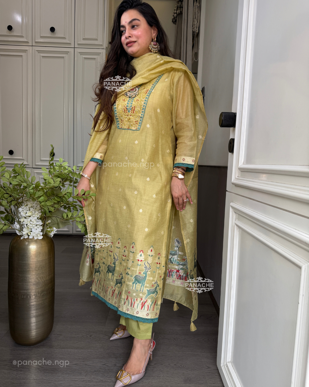 Amara woven suit set