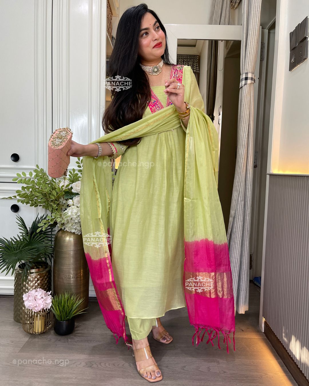 Garden fresh green suit set