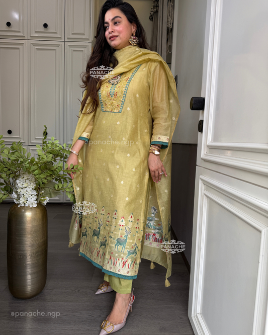 Amara woven suit set