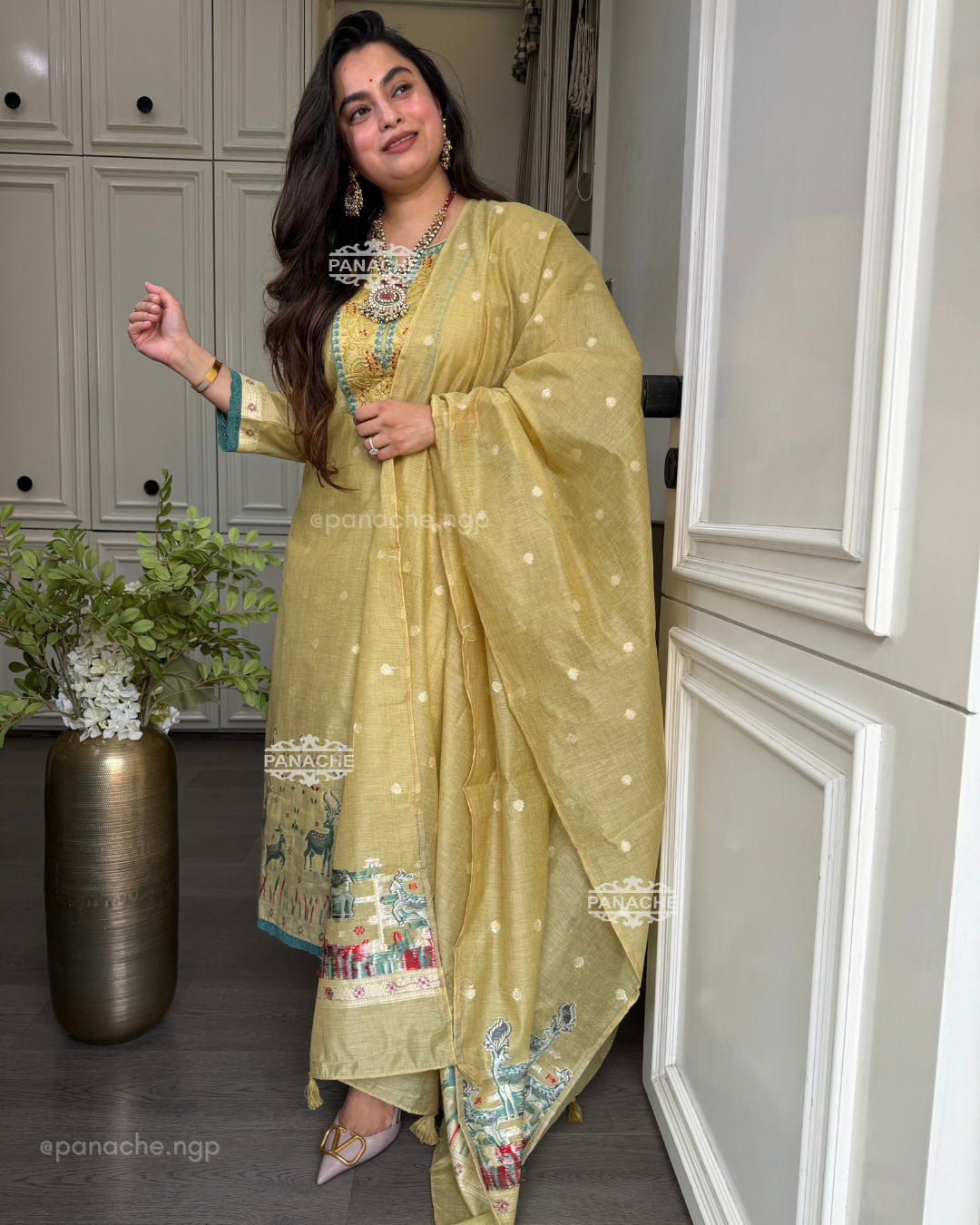 Amara woven suit set