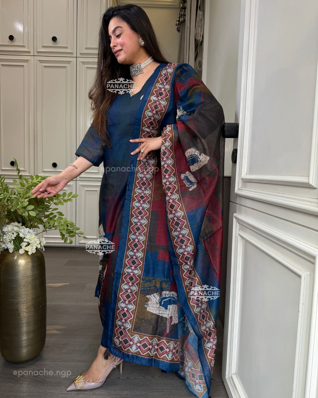 Neelambari festive set