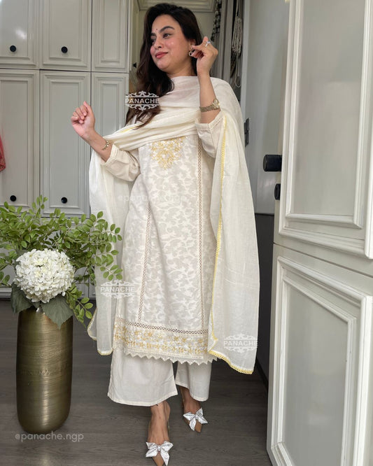 Jamewar mul cotton sets